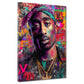 Pop Art Tupac – Wandbild