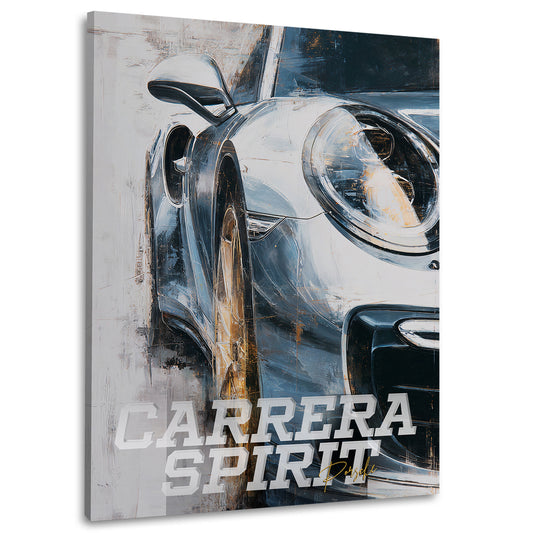 Porsche Carrera Sportwagen Nahaufnahme Wandbild