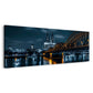 Rheinufer in Köln mit Dom und goldener Brücke Wandbild