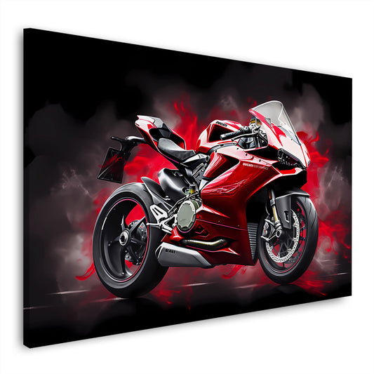 Ducati Motorrad Sportbike Power Wandbild