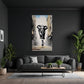 Street Art Kind hebt Elefant in einer Gasse BANKSY-ART Wandbild