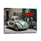 Street Art VW Käfer Mexiko Graffiti Auto Wandbild