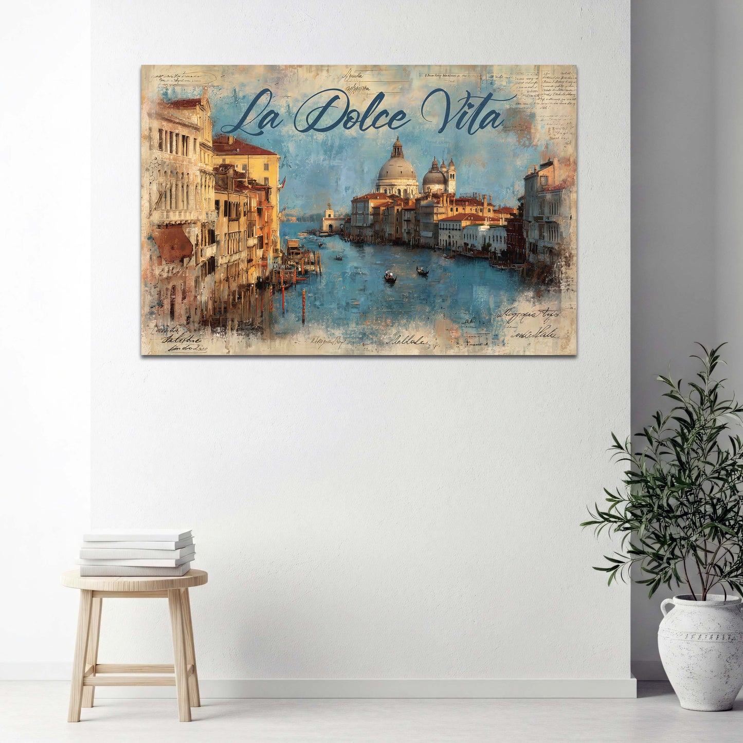 Italien Venedig Canal Grande Santa Maria della Salute Wandbild