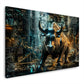 Wall Street Bulle – Wandbild
