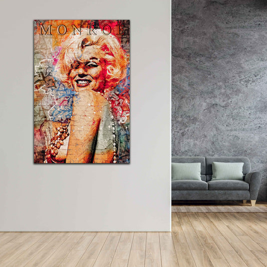 Wandbild Marilyn Monroe Wonderful Street Art