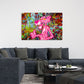 Wandbild Cool Panther Pop Art Comic