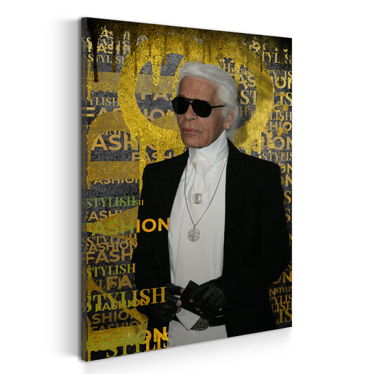 Karl Luxury Kunst Pop Art Wandbild