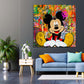 Pop Art Mickey StyleWandbild Comic Pop Art Bild