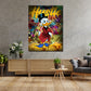 Wandbild Pop Street Art Duck Hustle