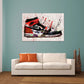 Pop Art Schuh Sneaker Wandbild