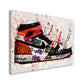 Pop Art Schuh Sneaker Wandbild
