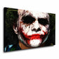 Wandbild Joker Black Abstract Style, Kunstdruck Dekoration