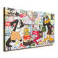 Luxury Pop Art Comic Wandbild Kunstdruck