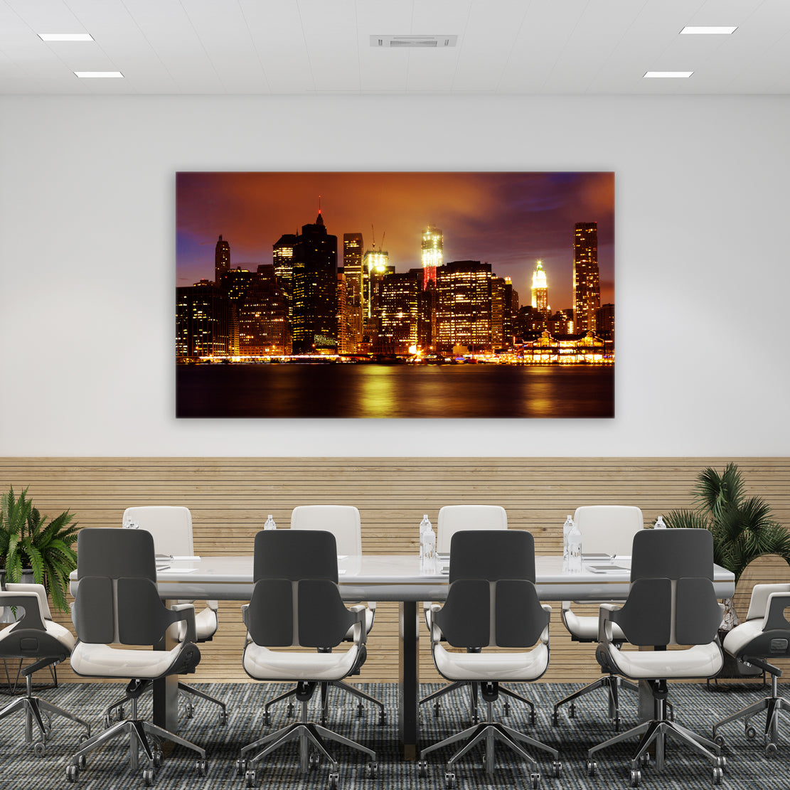 Wandbild USA New York Manhattan Beautiful Skyline