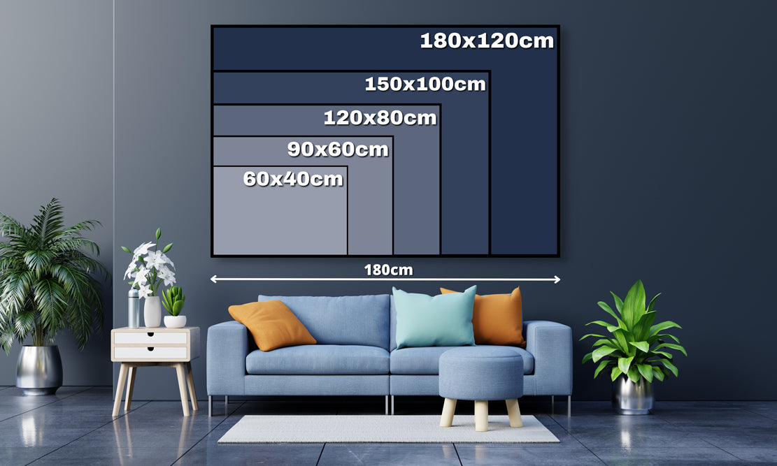 Wandbild Sportwagen Silber Money Style